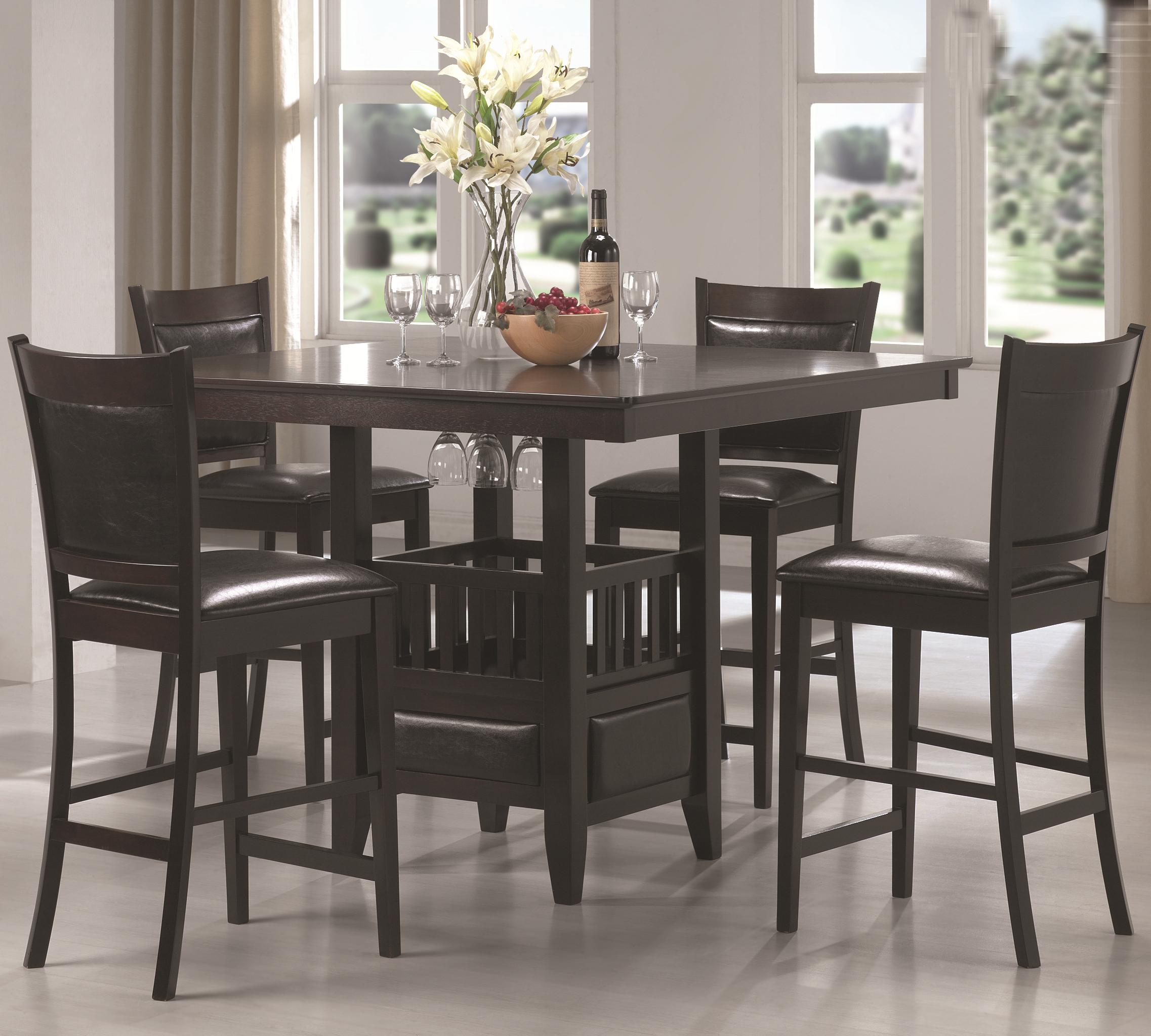 Coaster counter store height dining table